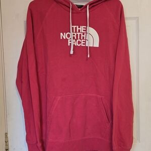 The North Face Womens Hot Pink Hooded Sweatshirt